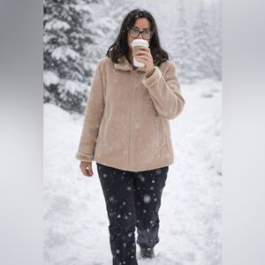 Jack Murphy Faux Shearling Jacket Size 6